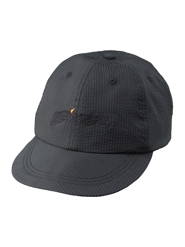 HYOD MOTO CAP “CORPORATE”(COOL MAX)(BLACK/BLACK)