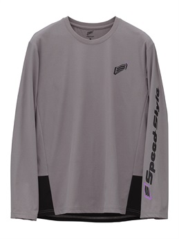 EVOKE SYSTEM LONG SLEEVE SHIRTS(GREY-S)