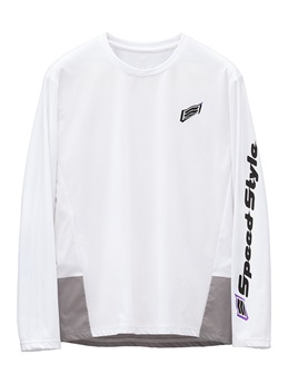 EVOKE SYSTEM LONG SLEEVE SHIRTS(WHITE-S)