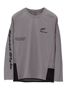 EVOKE SYSTEM LONG SLEEVE SHIRTS(GREY-S)