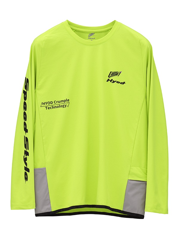 EVOKE LONG SLEEVE SHIRTS(LIME-S)