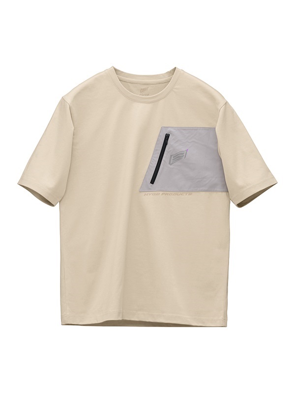 EVOKE SHORT SLEEVE SHIRTS(LIGHT GREY-M)