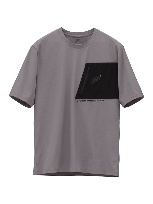 EVOKE SHORT SLEEVE SHIRTS(GREY-S)