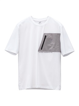 EVOKE SYSTEM SHORT SLEEVE SHIRTS(WHITE-S)