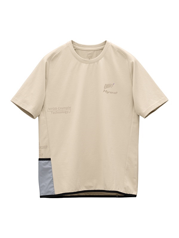 EVOKE SHORT SLEEVE SHIRTS(LIGHT GREY-S)