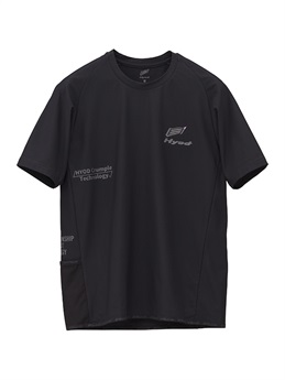 EVOKE SYSTEM SHORT SLEEVE SHIRTS(BLACK-S)