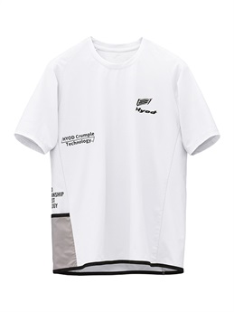 EVOKE SYSTEM SHORT SLEEVE SHIRTS(WHITE-S)