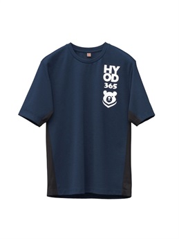 HYOD365 SHORT SLEEVE T-SHIRTS(NAVY-S（ユニセックス）)