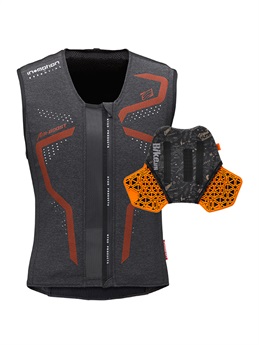 HYOD×BikeJIN AIR-BOOST FORCE 01 SAFETY SET(BLACK/ORANGE-M)