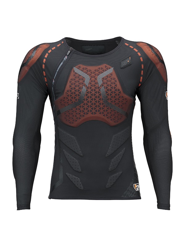 HYOD D3O® AIR PROTECT SHIRTS Pro（onepiece）(BLACK/BLACK-S)