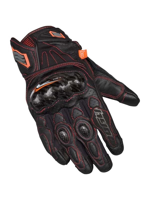 ST-X CORE D3O® GLOVES(BLACK/RED STITCH-M)