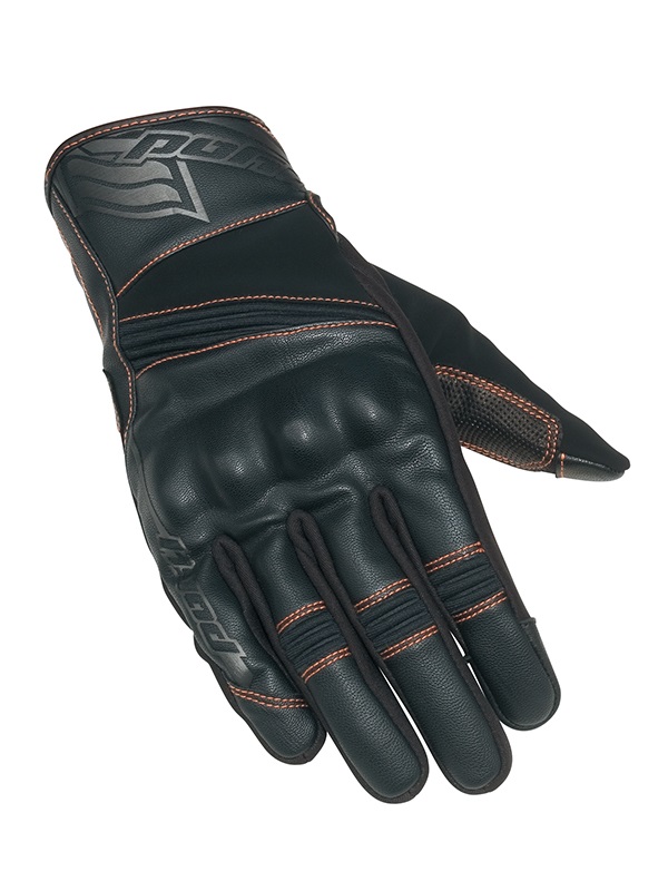 ST-X RIDE WINTER GLOVES(BLACK/ORANGE STITCH-M)