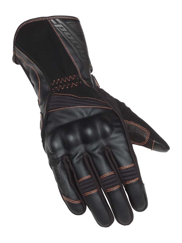 ST-X RIDE WINTER GLOVES(LONG)(BLACK ORANGE STITCH-M)
