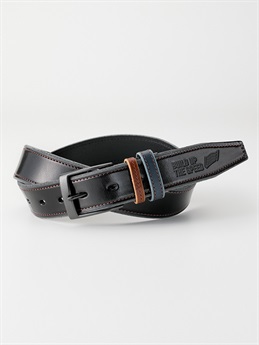 HYOD DOUBLE LOOP BELT(BLACK/BROWN/BLUE-FREE)