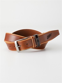 HYOD DOUBLE LOOP BELT(BROWN/BROWN/BLACK-FREE)