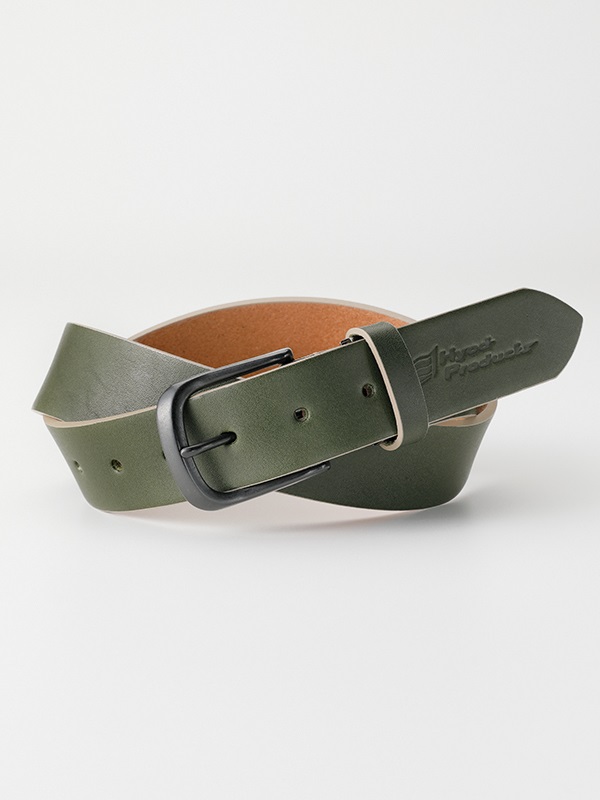 HYOD EDGE COLOR BELT(GREEN/BEIGE-FREE)