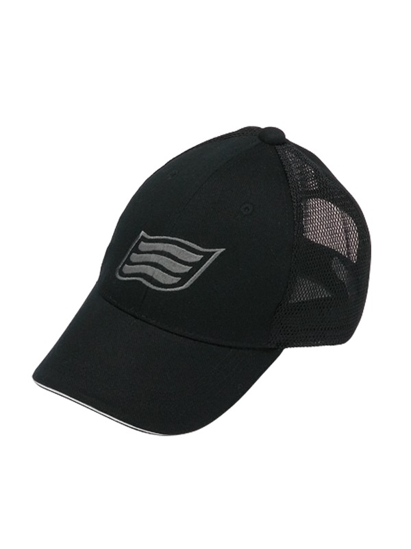 CREST CAP(BLACK-FREE)