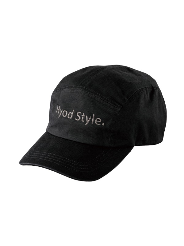 HYOD FIVE PANEL CAP <Hyod Style.>(BLACK-FREE)