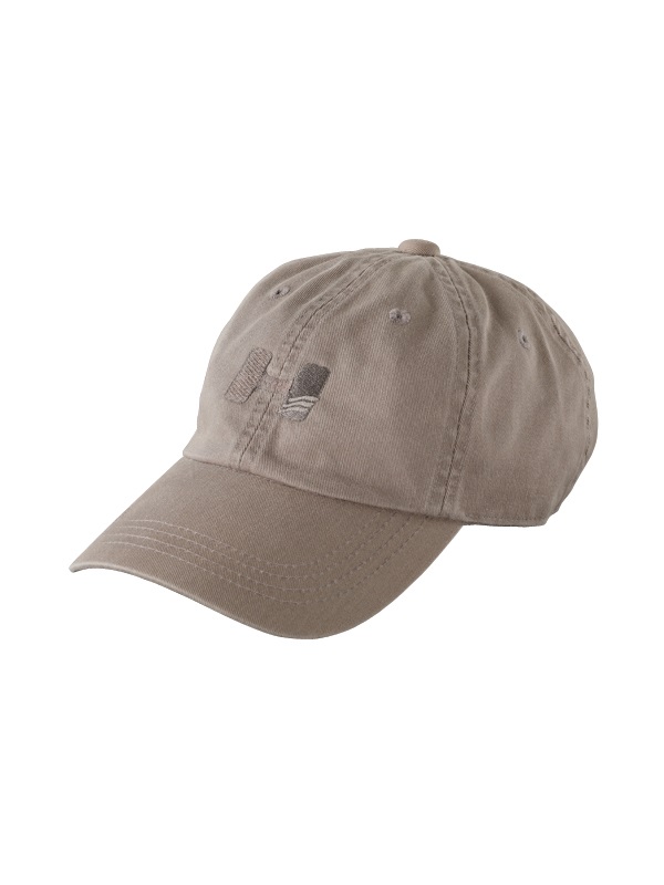 HYOD WASHED COTTON CAP <INITIAL>(ASH-FREE)