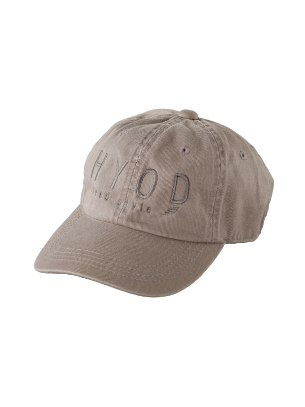HYOD WASHED COTTON CAP <HYOD>(ASH-FREE)