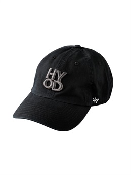 HYOD 3D embroidery CAP '47 CLEAN UP(BLACK-FREE)