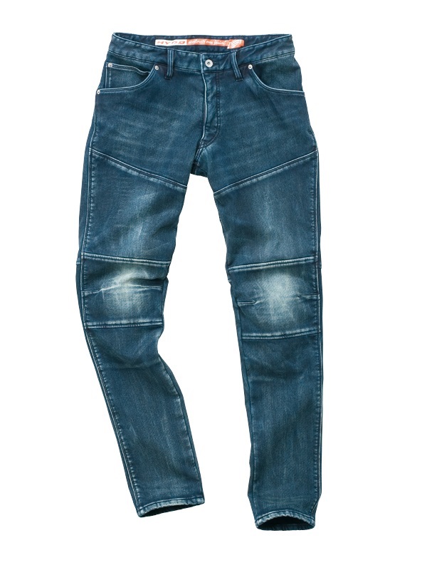 HYOD D3O® BIKERS PANTS “WARM LAYERED”(INDIGO(aged-wash)-29)