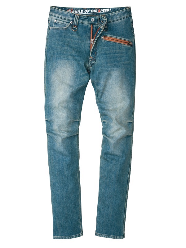 HYOD D3O® TAPERED RIDE DENIM “WARM LAYERED”(INDIGO(aged-wash)-28)