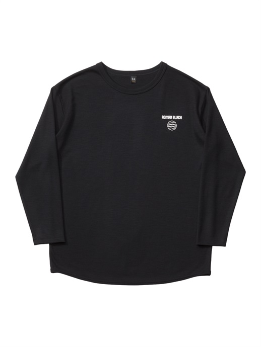 TECHWOOL LONG SLEEVE･DIAGONAL CREST