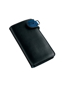 HYOD× GAHO LEATHER WALLET TYPE-A Limited(BLACK/NEW BLUE-FREE)