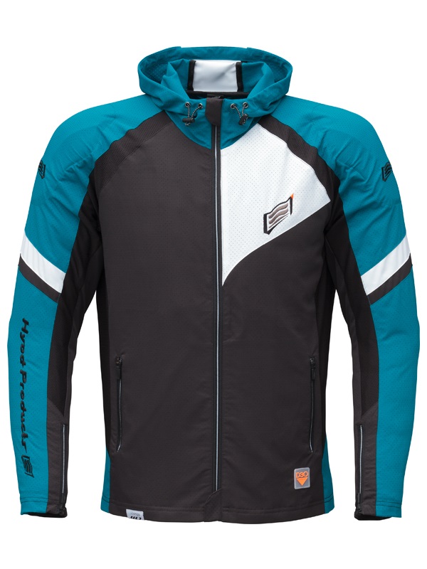 ST-S UCHIMIZU VENTED D3O®︎ COOL DRY PARKA(TURQUOISE/WHITE-S)