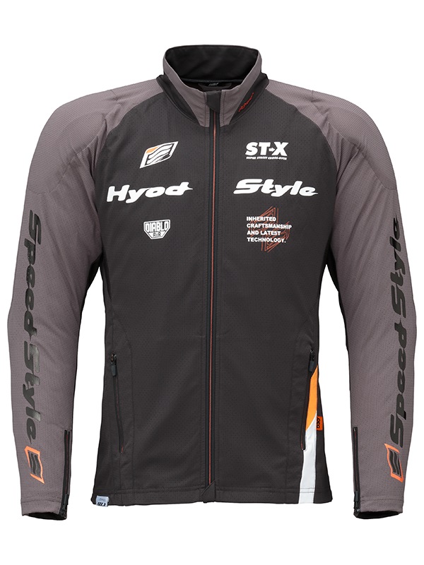 ST-S UCHIMIZU VENTED D3O® SPEED-iD COOL DRY JAC(BLACK/GREY-S)