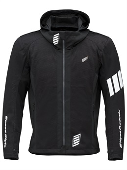 ST-X BREEZE DOT COOL PARKA〔HAZE〕(BLACK-M-/ 7月中旬～下旬入荷予定)