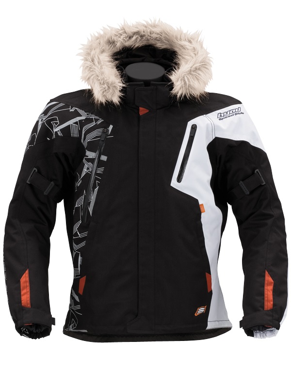 ST-W NEO-iD D3O® JAC(BLACK/WHITE(GEOMETRY)-M)