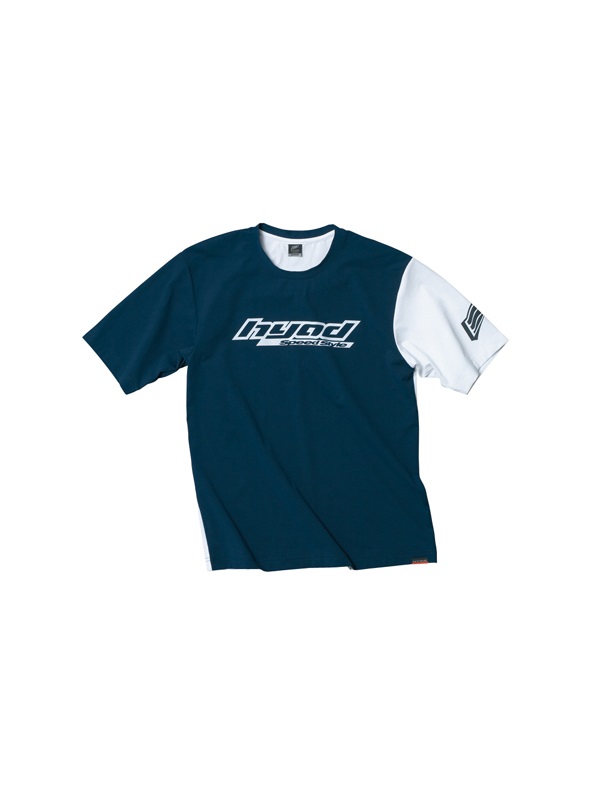 HYOD COMFORT SMOOTH T-SHIRTS(NAVY/WHITE-M)