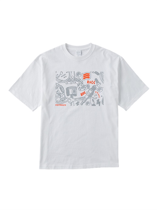 HYOD BIG SILHOUETTE T-SHIRTS ILLUSTRATION