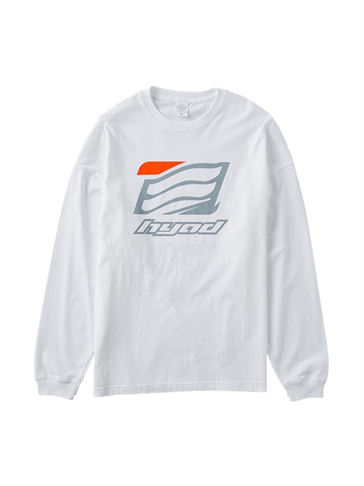 HYOD BIG SILHOUETTE L/S T-SHIRTS CREST