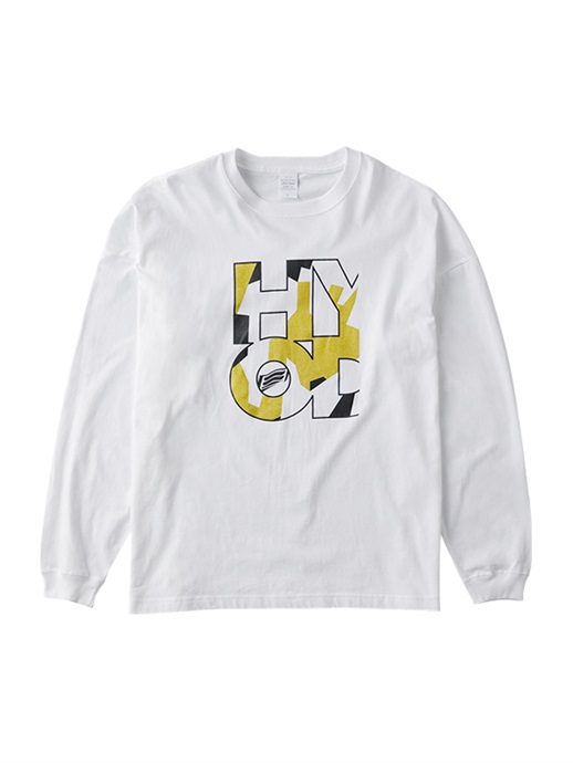 HYOD BIG SILHOUETTE L/S T-SHIRTS GRAPHIC CAMO