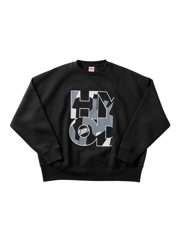 HYOD BIG SILHOUETTE SWEAT（CAMO）