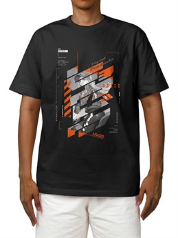 HYOD NOISE LIMITED T-SHIRTS“SAKI”(BLACK-M)