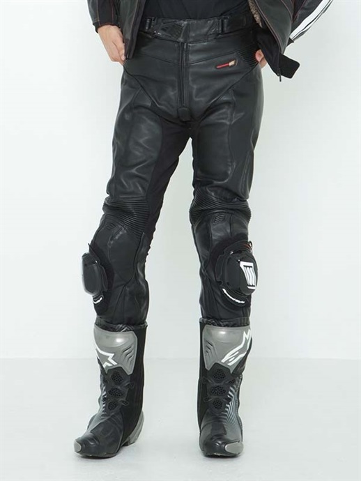 新品同様！ST-X D3O LEATHER PANTS (STRAIGHT)-