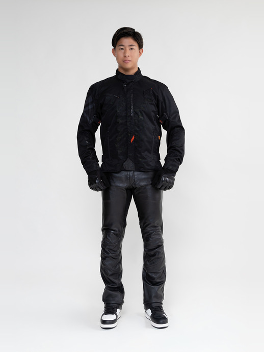 ST-X D3O® RIDE LEATHER PANTS〔SIDE LINE〕 | HYOD PRODUCTS
