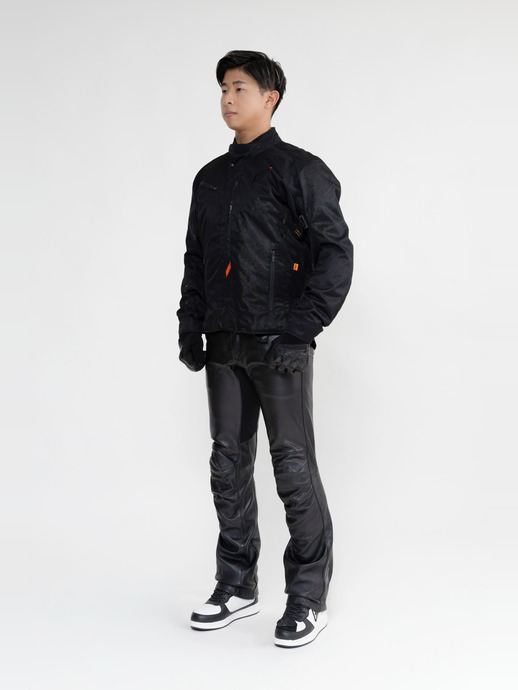 ST-X D3O® RIDE LEATHER PANTS〔SIDE LINE〕 | HYOD PRODUCTS