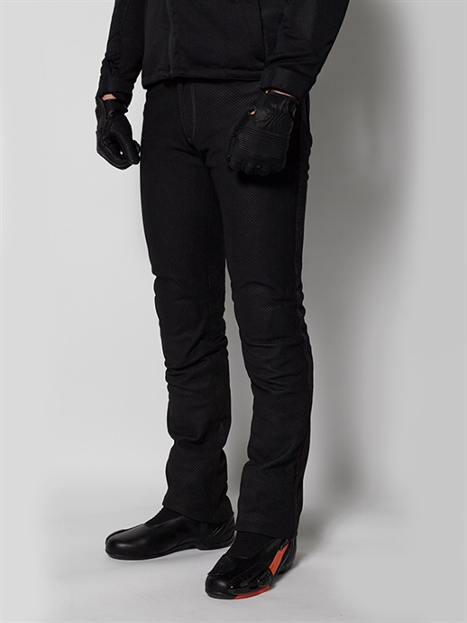 SMART LEATHER D3O® TAPERED MESH PANTS | HYOD PRODUCTSオフィシャル 