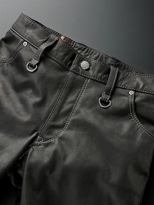 SMART LEATHER D3O® TAPERED PANTS | HYOD PRODUCTSオフィシャルサイト