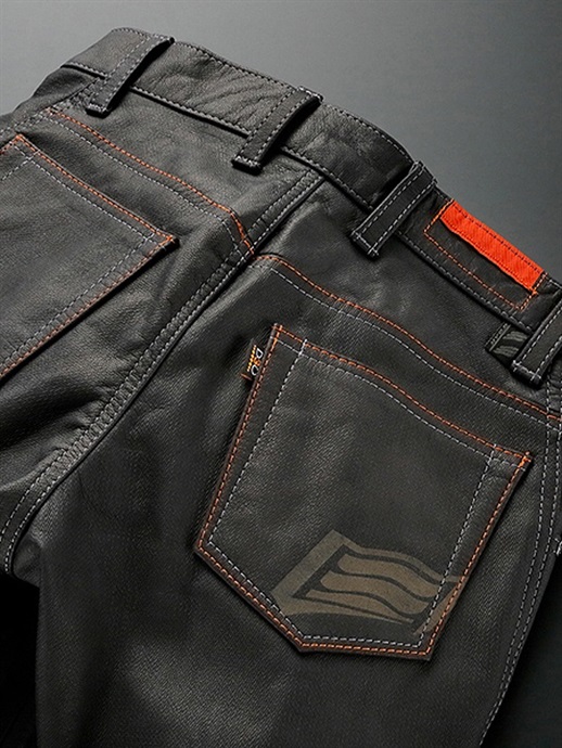 SMART LEATHER D3O® TAPERED PANTS | HYOD PRODUCTS