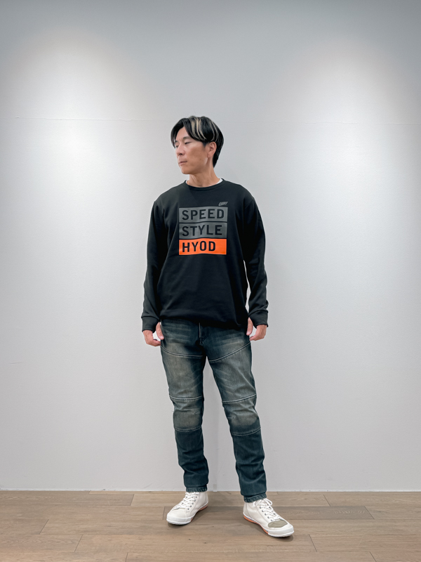 Lサイズ着用イメージ（身長173cm・体重60kg）