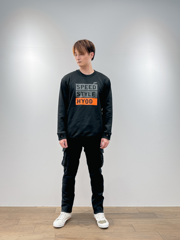 LLサイズ着用イメージ（身長176cm・体重66kg）
