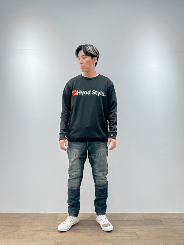 Lサイズ着用イメージ（身長173cm・体重60kg）