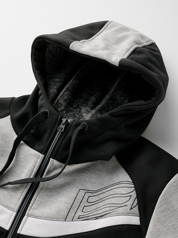 HYDO ヒョウドウ　ウィンドブロック　パーカ　スウェット WIND BLOCK HEAT FULL ZIP PARKA | HYOD PRODUCTSオフィシャルサイト