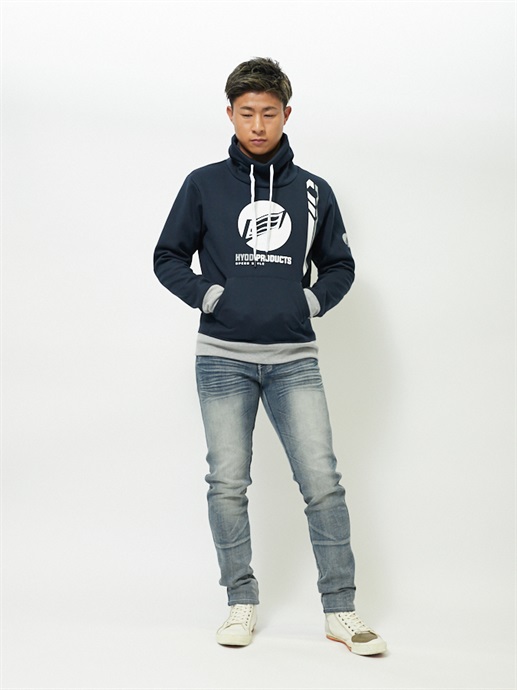 HYDO ヒョウドウ　ウィンドブロック　パーカ　スウェット 楽天市場】☆【HYOD】STU731 WIND BLOCK HEAT FULL ZIP PARKA